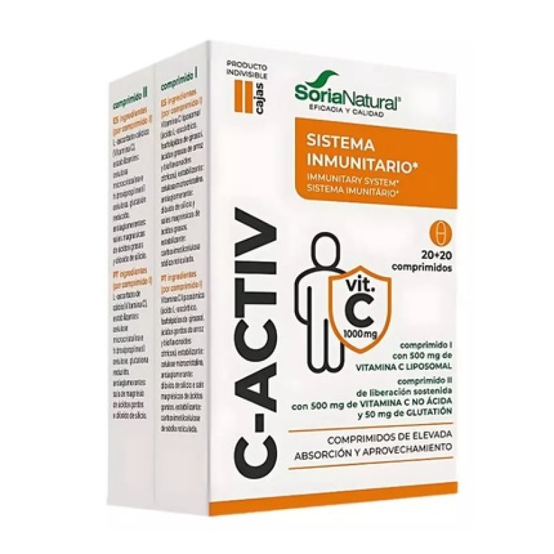 Cicactiv C-Activ 40 Tablets - Dietary Supplement