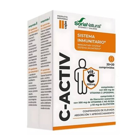 Cicactiv C-Activ 40 Tablets - Dietary Supplement