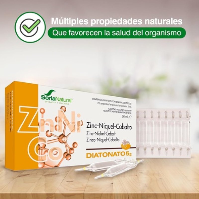 Soria Natural Diatonate 5/2 Zinc Nickel Cobalt