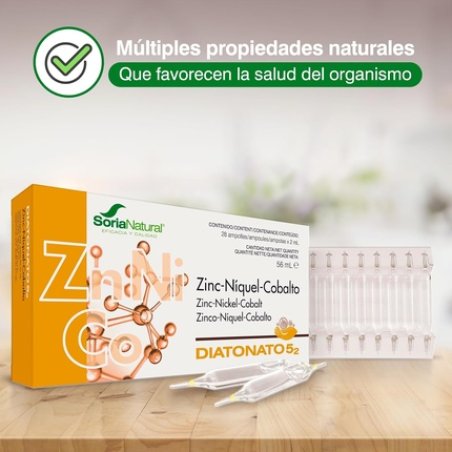 Soria Natural Diatonate 5/2 Zinc Nickel Cobalt