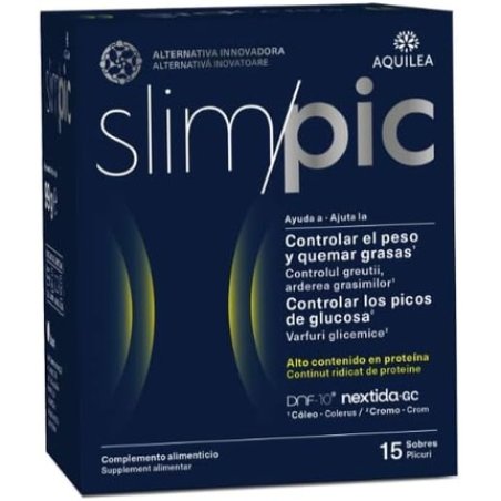 Aquilea Slimpic Dietary Supplement 15 Lemon Sachets