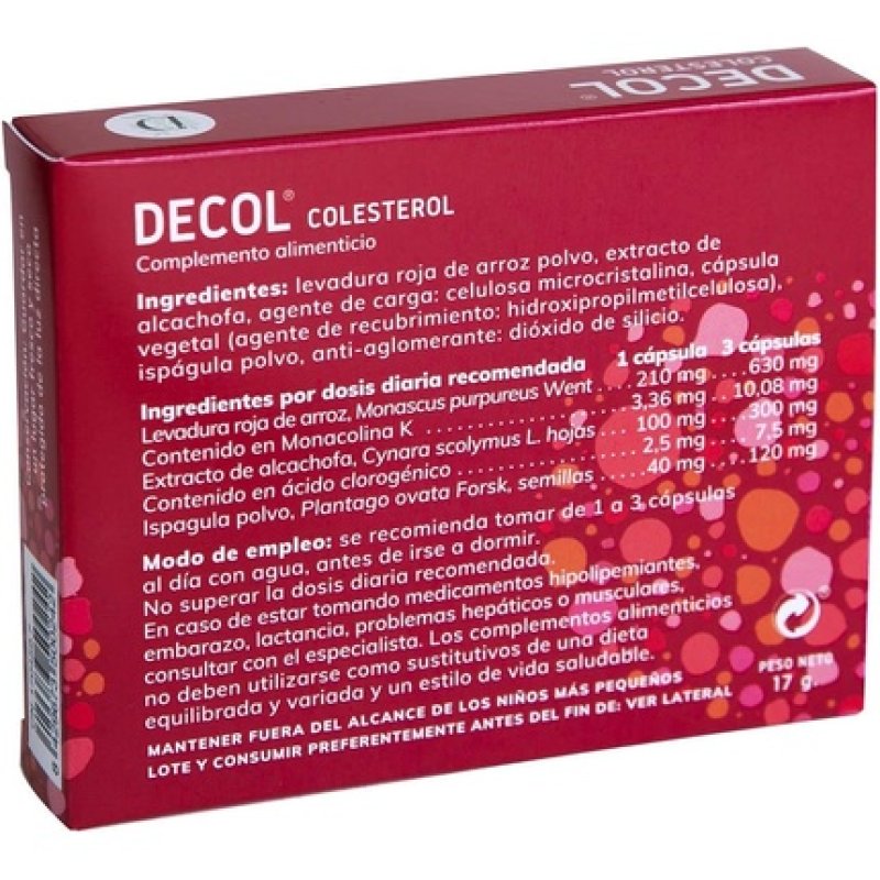 Dimefar Decol 570mg 30 Capsules