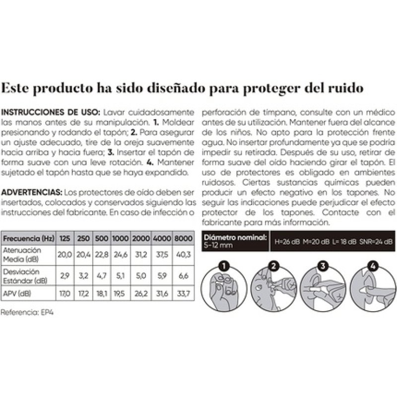 EPS! Foam Comfort - Pack of 6