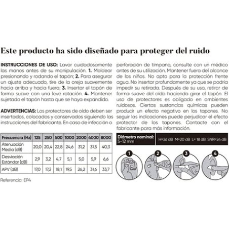 EPS! Foam Comfort - Pack of 6