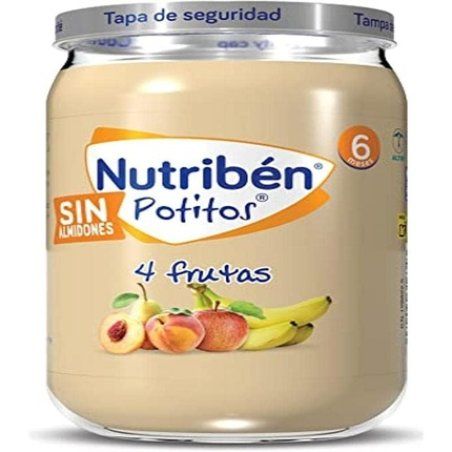 Nutriben Potito 4 Gluten Free Fruits 235g