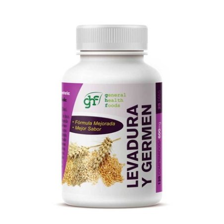 Ghf Brewer's Yeast And Wheat Germ 600mg 125 Tablets