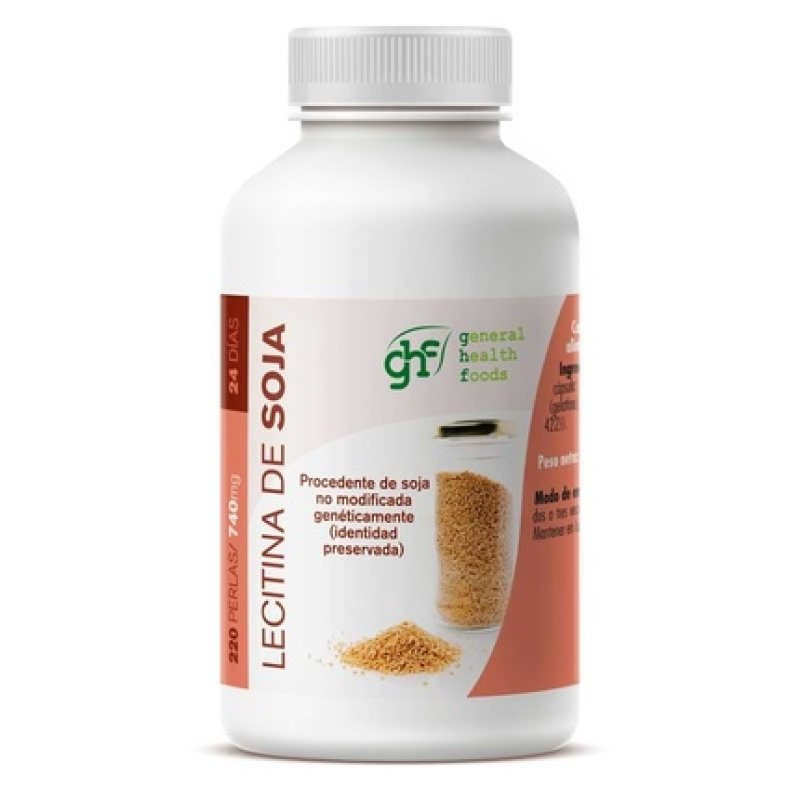 Ghf Soy Lecithin 740mg 220 Pearls
