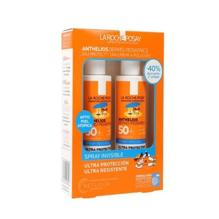 La Roche-Posay Anthelios Dermo Pediatrics Spray Spf 50 - 2x200ml