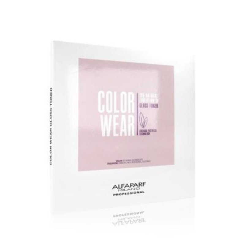 Alfaparf Milano Color Wear Gloss Toner Step 2 Color Chart 2022