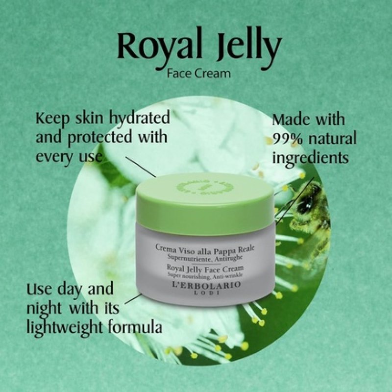L'Erbolario Royal Jelly Face Cream 50ml