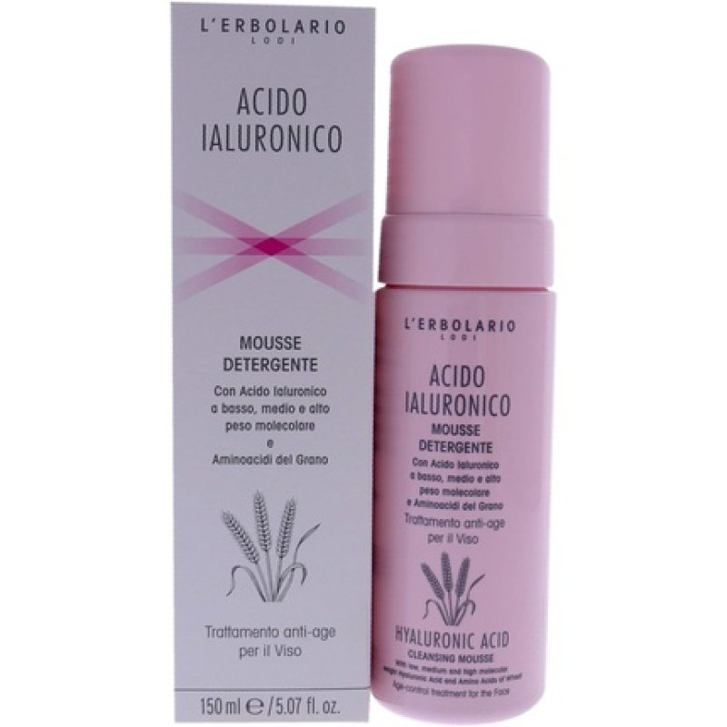 L'Erbolario Hyaluronic Acid Cleansing Mousse