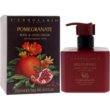 LErbolario Pomegranate Body and Hand Cream for Unisex 8.4 oz