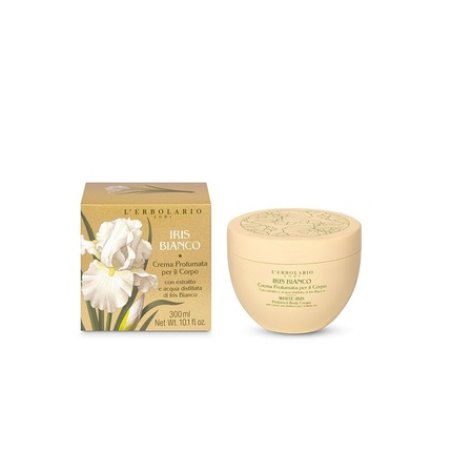 L'Erbolario Perfumed Body Cream Iris White 300ml
