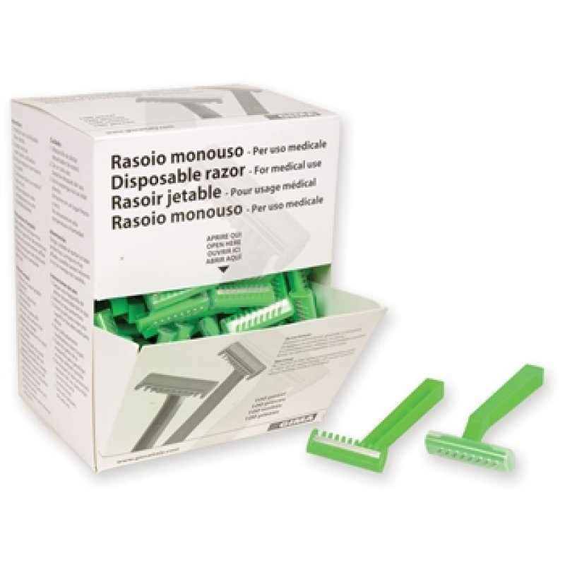 Disposable Razor, 2 Blades, 100 Pieces