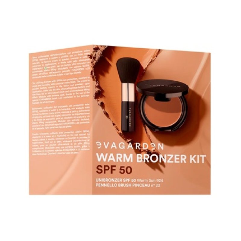 Evagarden Warm Bronzer Kit SPF 50
