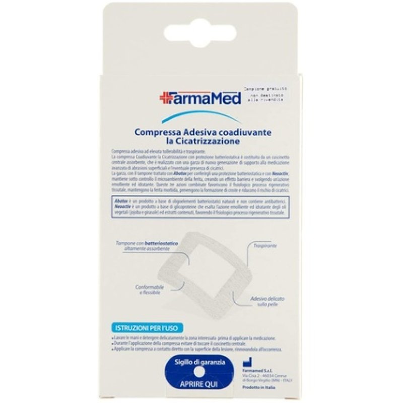 Farmamed Skin Bandage 10x8cm 3 Pieces - Pack of 3