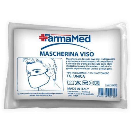 Farmamed Cotton Disposable Mask 1 Piece Washable