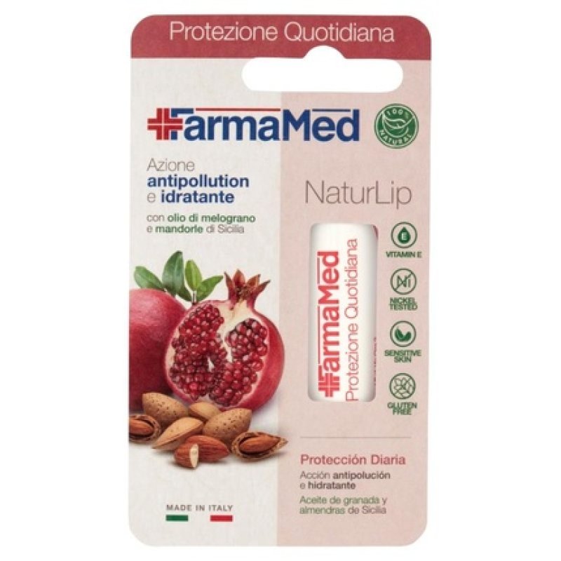 Farmamed Moisturizing Lip Balm Melograno Mandorla 05450
