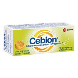 Procter & Gamble Srl Cebion Effervescent Vitamin C Without Sugar 10 Tablets