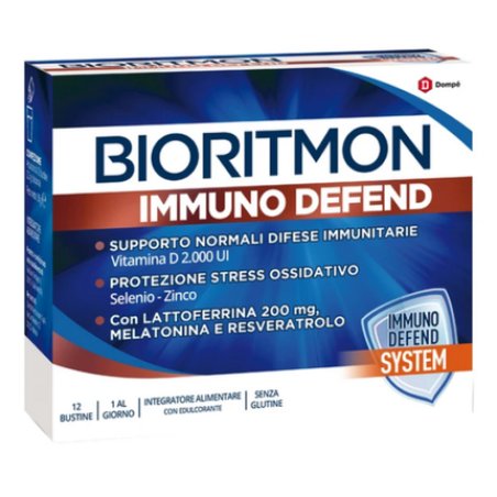 Bioritmon Immuno Defend Dompé 12 Sachets