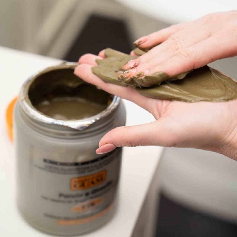 Guam Anti Cellulite Hot Seaweed Mud Original Formula Sculpting Body Wrap 1000g 1 Pound