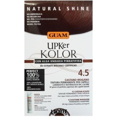 Guam Upker Kolor Natural Permanent Hair Colour with Undaria Seaweed and Organic Ingredients