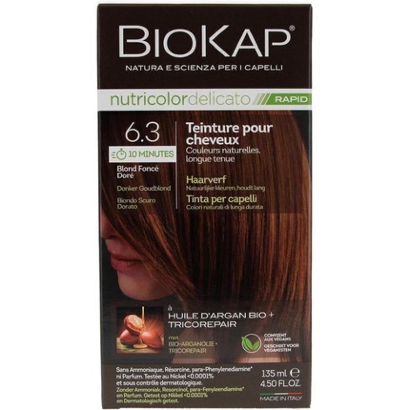 Nutricolor Delicato Rapid Hair Color 135ml - Biokap