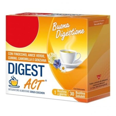 F & F Digest Act Supplement for Digestive Function 30 Sachets