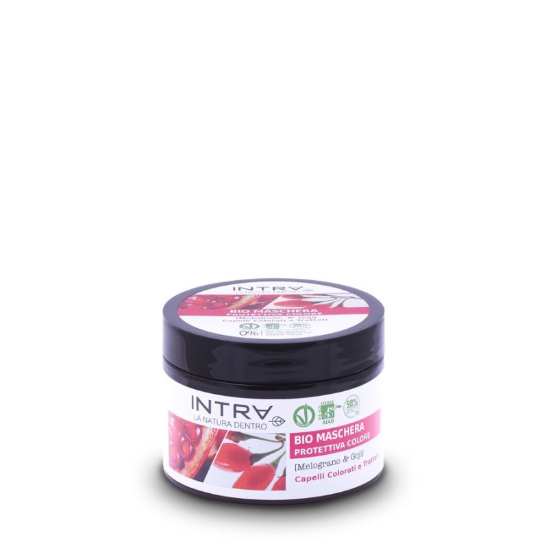 INTRÀ Pomegranate & Goji Hair Mask Organic Protective Color 250ml