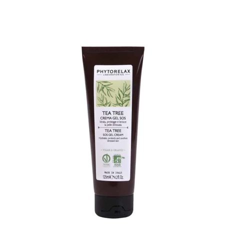 Phytorelax Laboratories Sos gel cream tea tree gel pour le visage 125 ml Unisexe