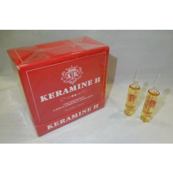 Keramine H Oily Hair Strengthening Vials - 10 X 10ml, Old Formula Rare