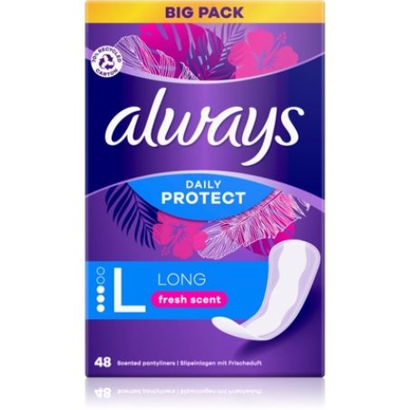 always Protège-slip Daily Protect Long avec parfum fraîcheur