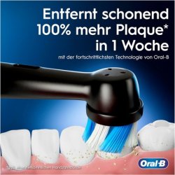 Oral-B iO Series 3N Duo, Elektrische Zahnbürste (schwarz/blau, Matt Black/Ice Blue inkl. 2. Handstück)