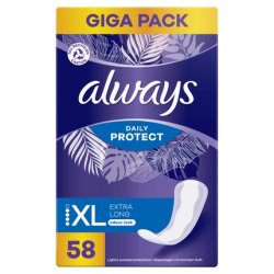 Always Daily Protect Extra Long Pads - Feminine Care