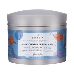 Hydra-Remedy Chrono Mask Nourishing Hydrating Overnight Hair Treatment Shea Butter Argan Conditioning 16.9 oz