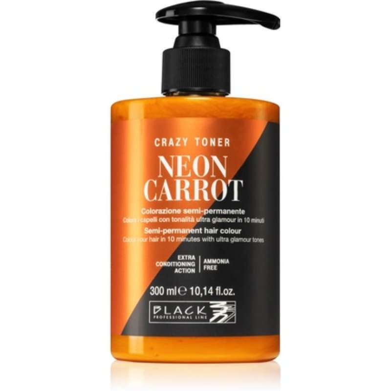 Professional Line Crazy Toner Neon Carrot Hair Color - 300 ml