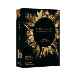 Orofluido Limited Edition Gift Set Elixir with Amber Perfume Hair Oil 100ml Compact Mirror