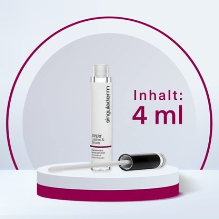 Singuladerm XPERT Lashes & Brows Serum 4ml - Lifting, Strengthening, and Protective Effect - 2 in 1 for Eyelash and