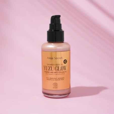 Shimmer Yuzu Glow Moisturizing and Nourishing Body Oil Champagne Glow Body Oil Firming Anti-Cellulite All Skin Types
