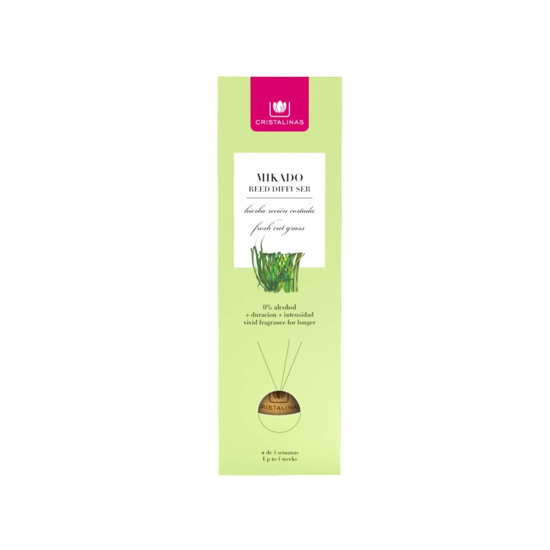 Cristalinas Reed Diffuser Premium Sphere 20ml Fresh Cut Grass