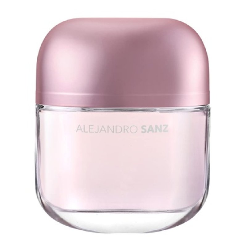 Alejandro Sanz Mi Acorde Ella Fragrance for Her Eau de Toilette EDT 2.7oz 80ml Perfume Spray Pink Silver Bottle Made in