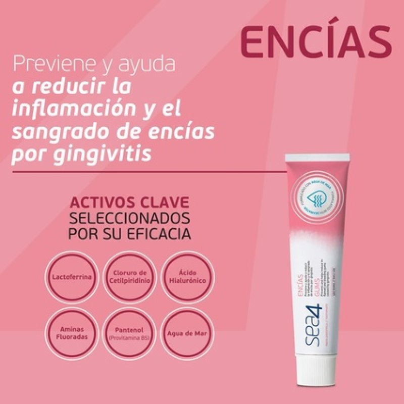 Sea4 Toothpaste for Gums Daily Use - Prevents