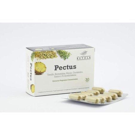 Betula Pectus Thyme Bromelain Fennel Great Mullein Elderberry and N-Acetylcysteine 30 Vegcaps