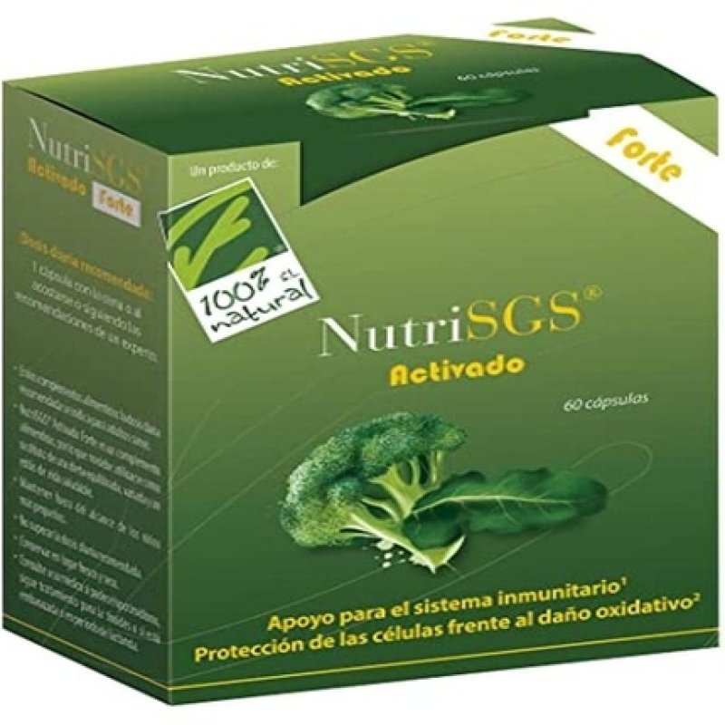 NutriSGS Activated Forte Sulforaphane Glucosinolate 60 Capsules