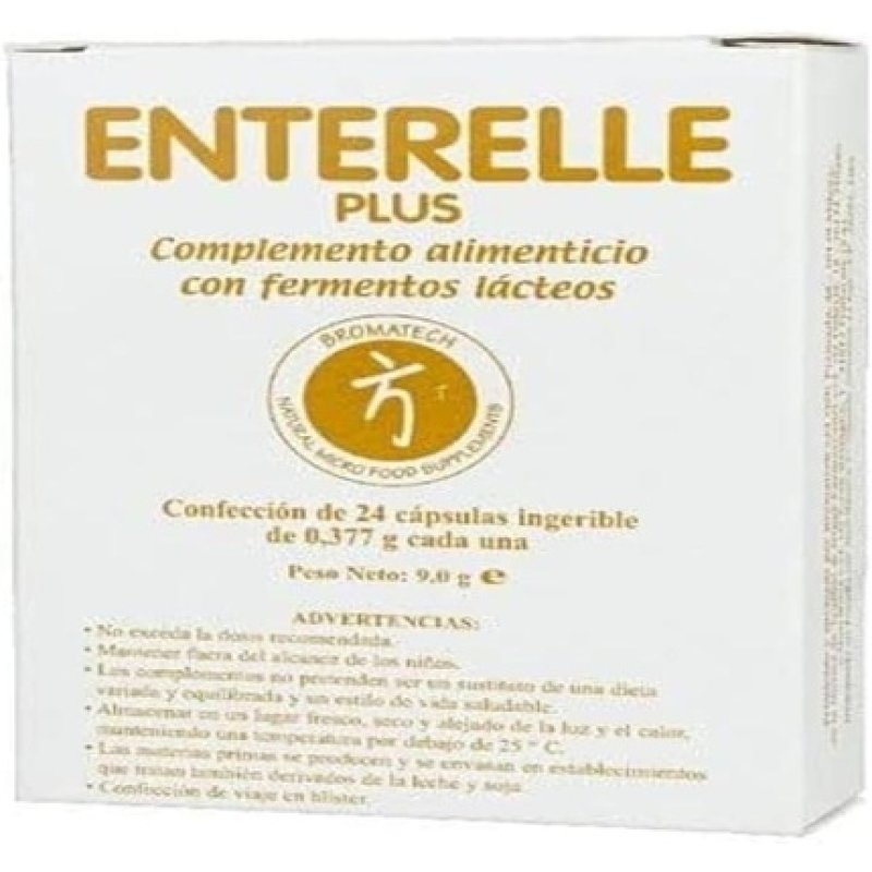 Bromatech Enterelle Plus 24 Capsules 120ml