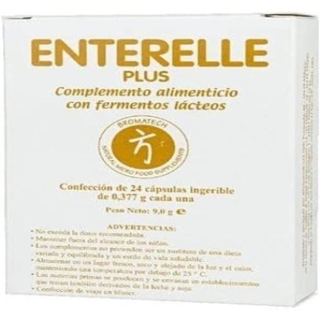 Bromatech Enterelle Plus 24 Capsules 120ml