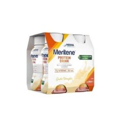 NESTLE Meritene Protein Drink Vanilla 200ml - Pack of 4