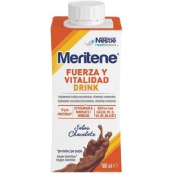 Meritene Strength and Vitality Drink Chocolate Flavor Ready to Drink