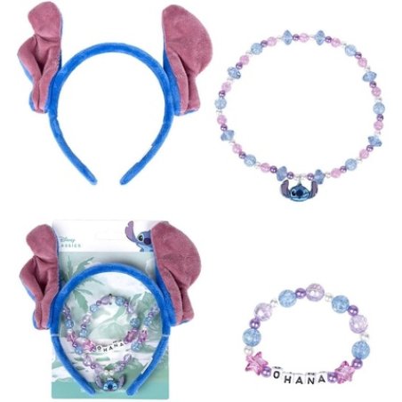 ARTESANIA CERDA 3 Piece Jewelry Set Stitch (Bracelet, Necklace, and Headband) 12.5 x 19.0 x 1.0 cm