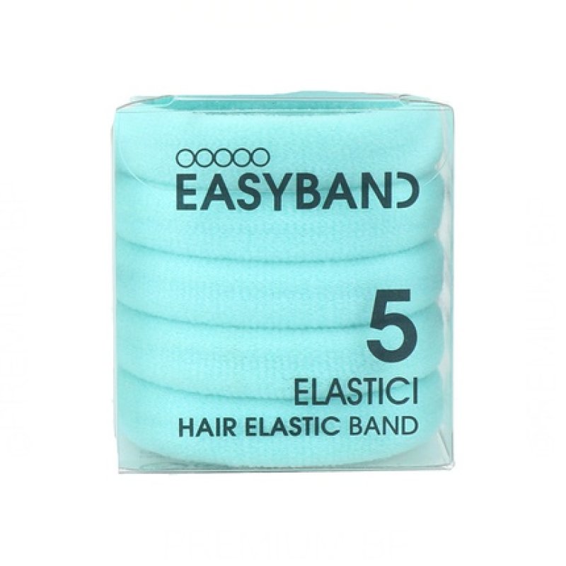 Xan Pro Turquoise Hair Elastic Band 1 Unit - Pack of 5